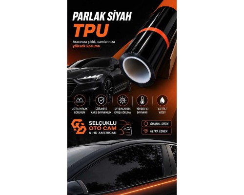 Parlak Siyah TPU 