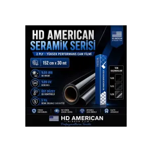 SERAMİK CAM FİLMİ %05 2 PLY YÜKSEK CAM FİLMİ