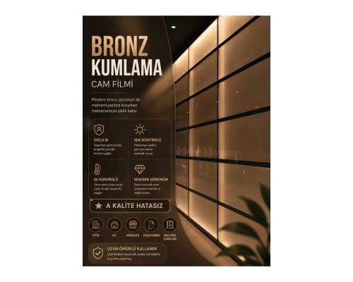 BRONZ KUMLAMA CAM FİLMİ