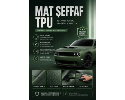 MAT ŞEFFAF TPU