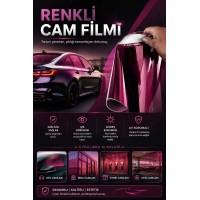 Pembe Ton Transparan Cam Filmi
